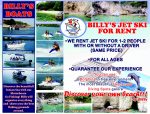 Billy’s Boats Rental & Jet Ski